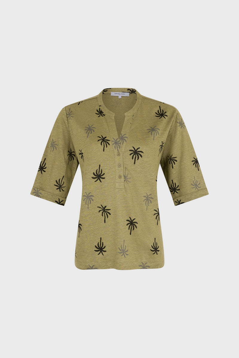 T-Shirt Madison - Vert Kaki