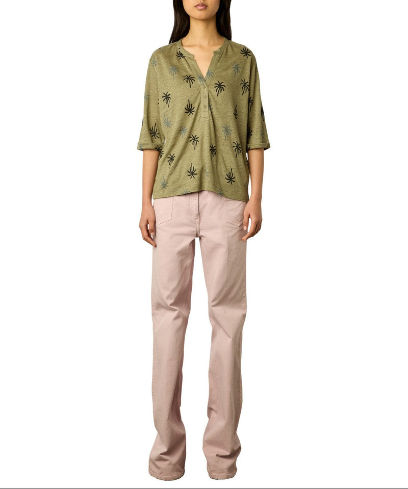 T-Shirt Madison - Vert Kaki
