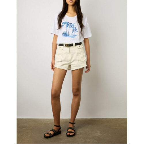 Camiseta Mayli - Crudo
