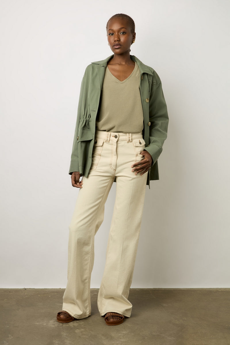 T-Shirt Maurine - Vert Kaki