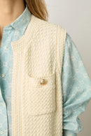 Pull - Gilet Lizzie - Ecru