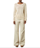 Pull - Gilet Leana - Ecru