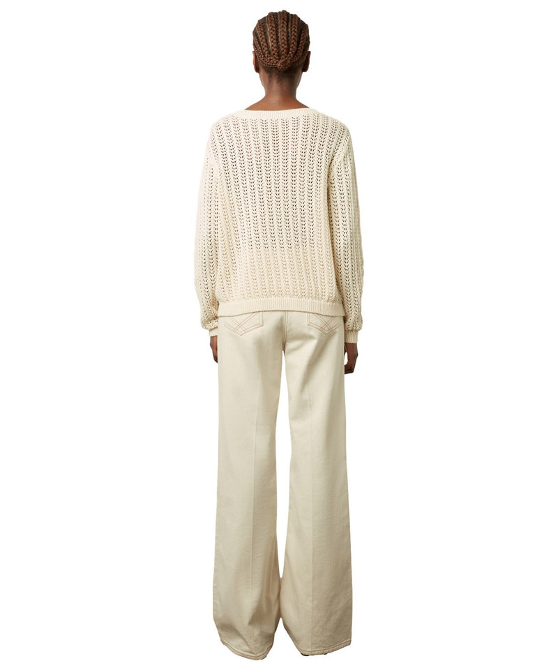 Pull - Gilet Leana - Ecru
