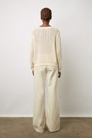 Pull - Gilet Leana - Ecru