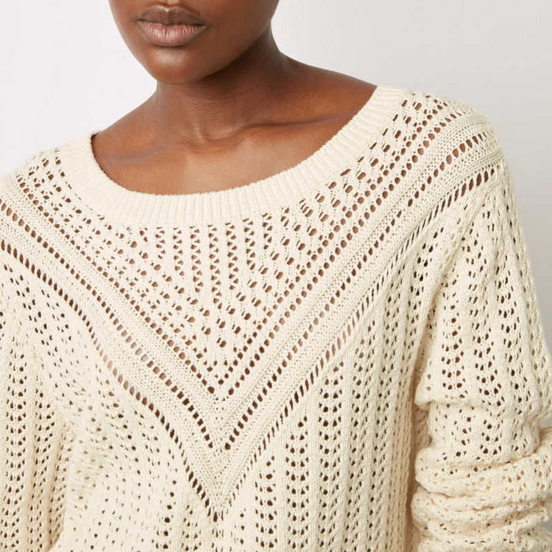 Pull - Gilet Leana - Ecru