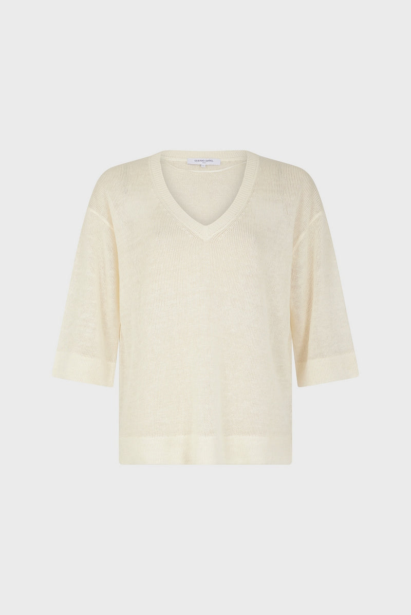 Pull - Gilet Lee - Ecru