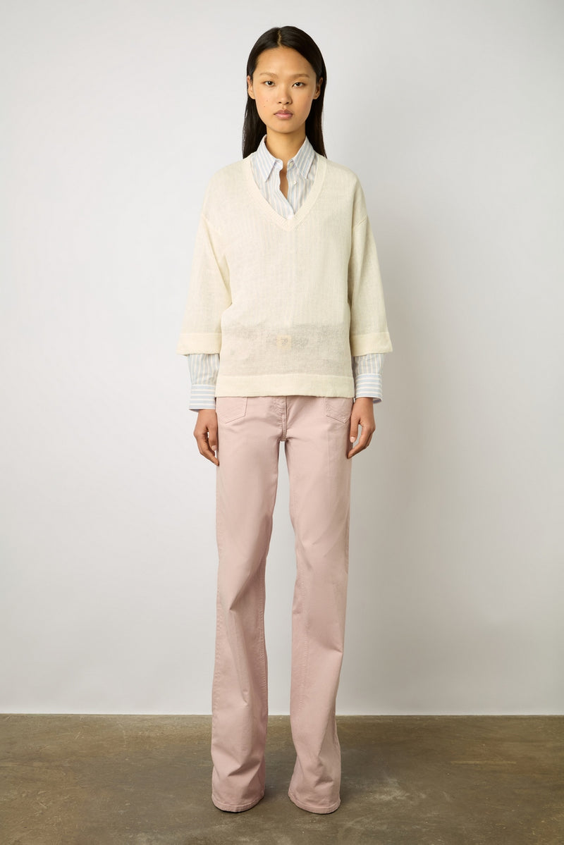 Pull - Gilet Lee - Ecru