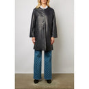 Veste Cuir Jemima - Marine