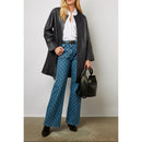 Veste Cuir Jemima - Marine