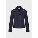 Veste Cuir Joceline - Marine