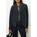 Veste Cuir Joceline - Marine