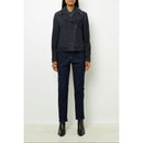 Veste Cuir Joceline - Marine