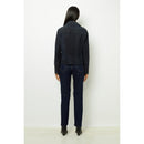 Veste Cuir Joceline - Marine