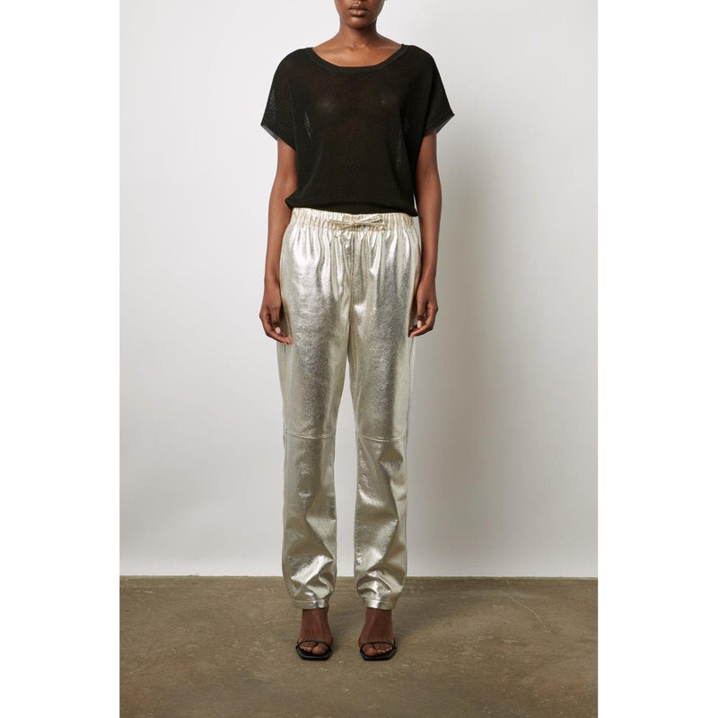 Pantalon Cuir Julieta - Argent