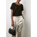 Pantalon Cuir Julieta - Argent