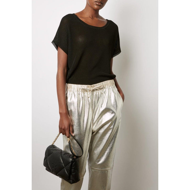 Pantalon Cuir Julieta - Argent