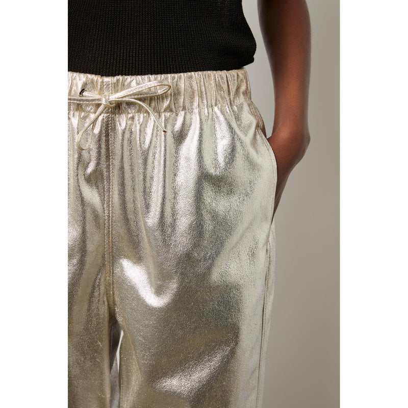 Pantalon Cuir Julieta - Argent