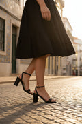 Daachayani Sandals - Black
