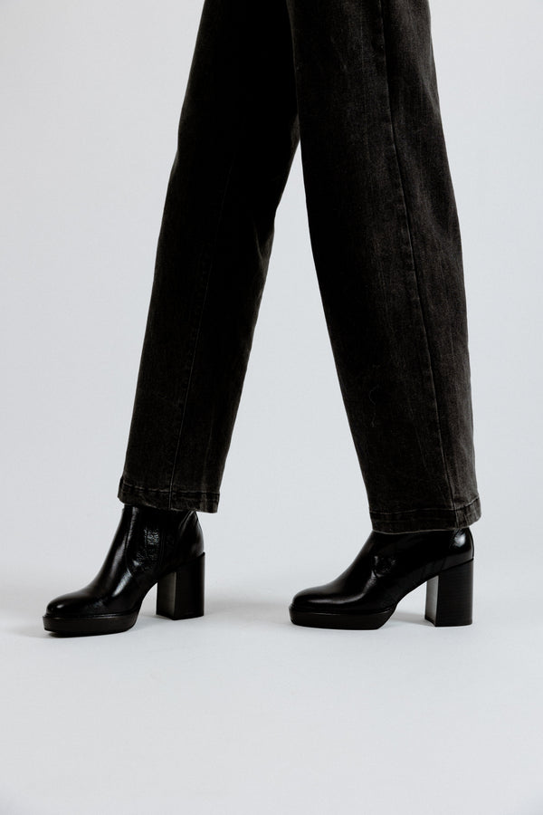 Dahlia Ankle Boots - Black