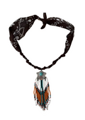 De Collier « Apache »Perles Choco