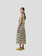 Top Deva Top In Lustruous Oyster Print