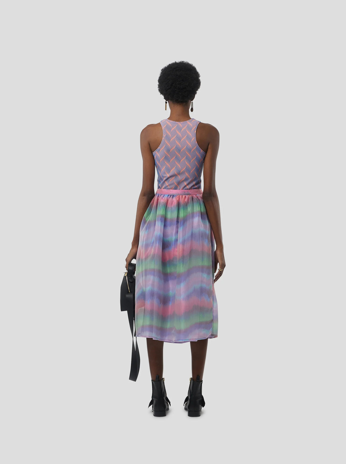 Jupe Orso In Opalys Print
