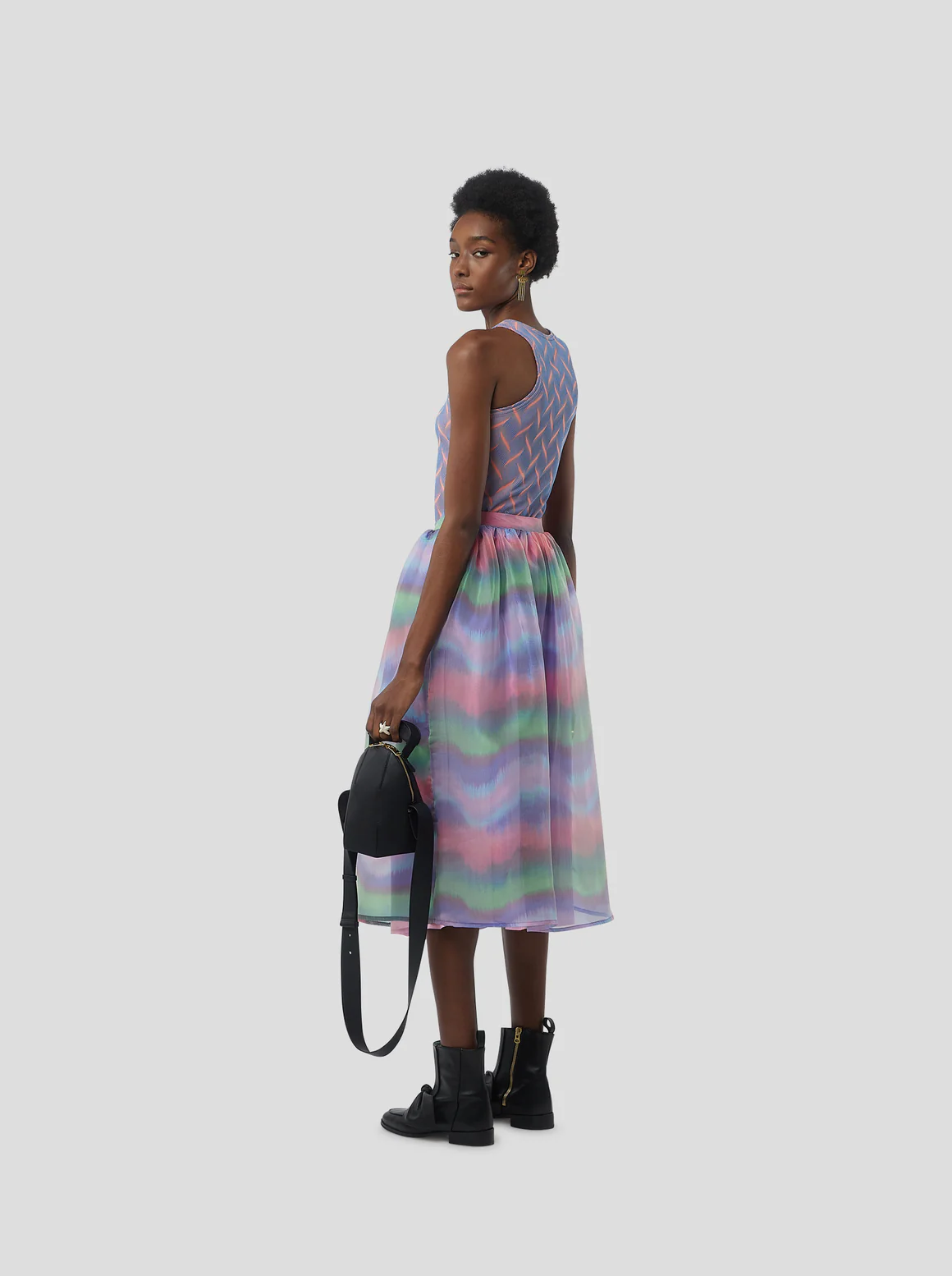 Jupe Orso In Opalys Print