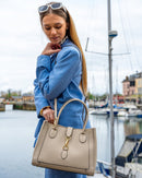 Sac À Bandoulière Beryn - Blanc Casse