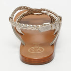 Deepti Sandals - Gold Goat Leather - Gold