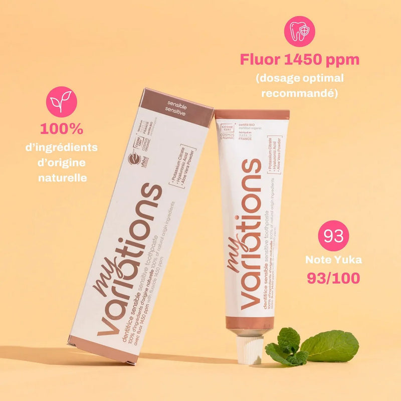 Dentifrice Sensible - Certifié Bio