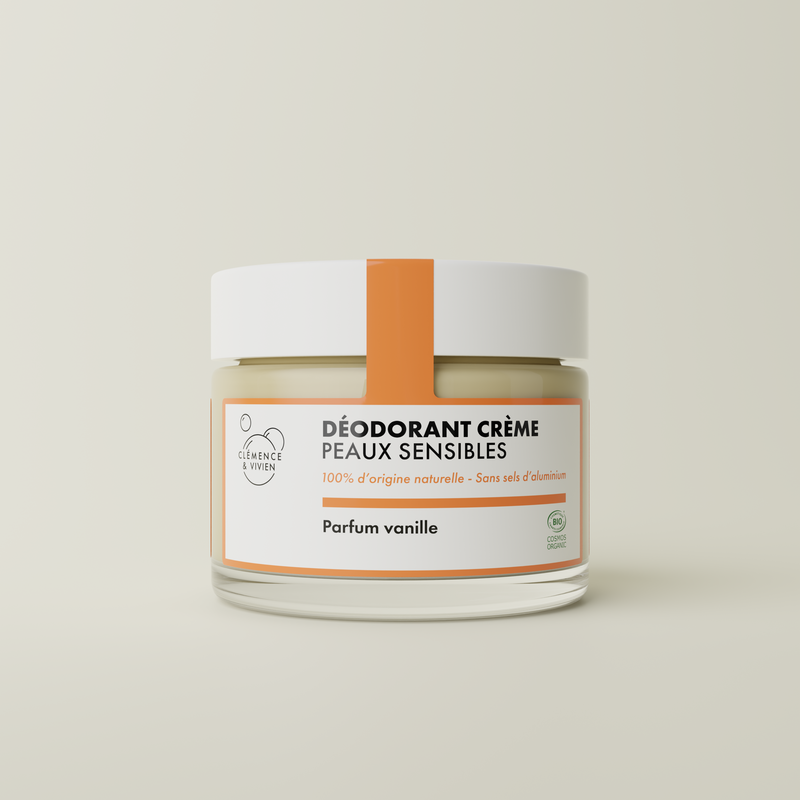 Déodorant Naturel Peaux Sensibles Vanille