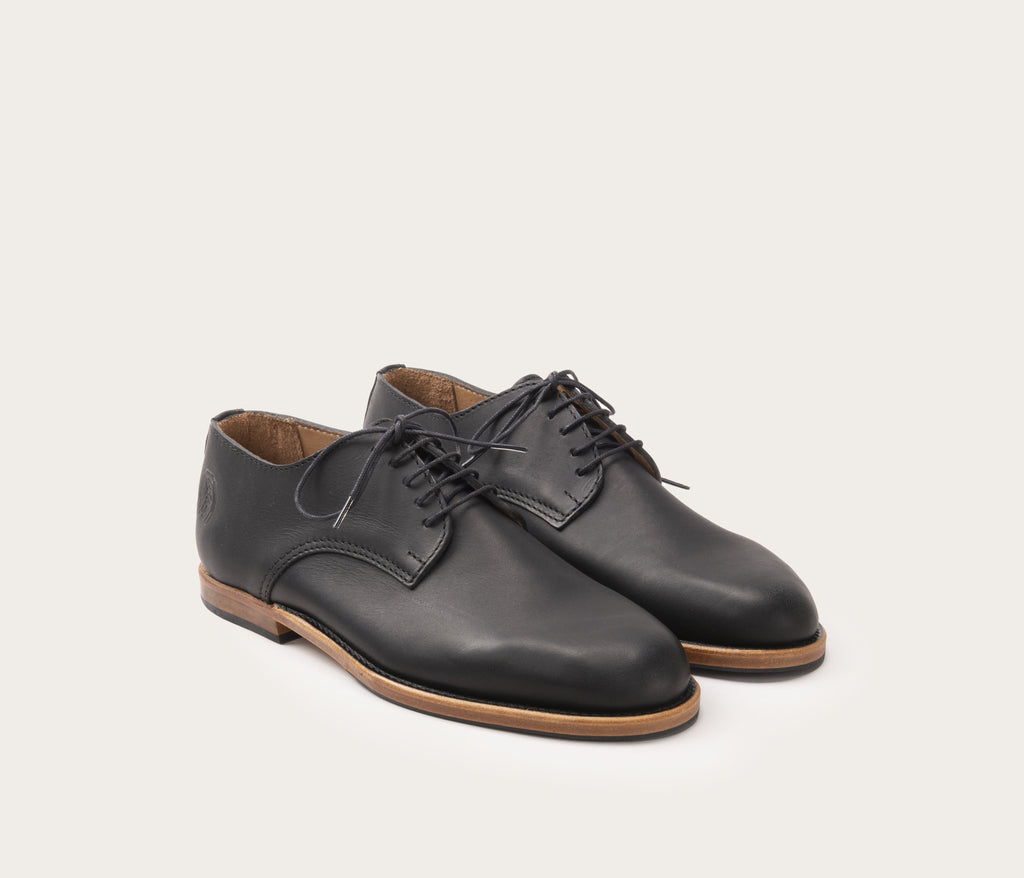 Derbies Dorian - Soepel Zwart - Dames