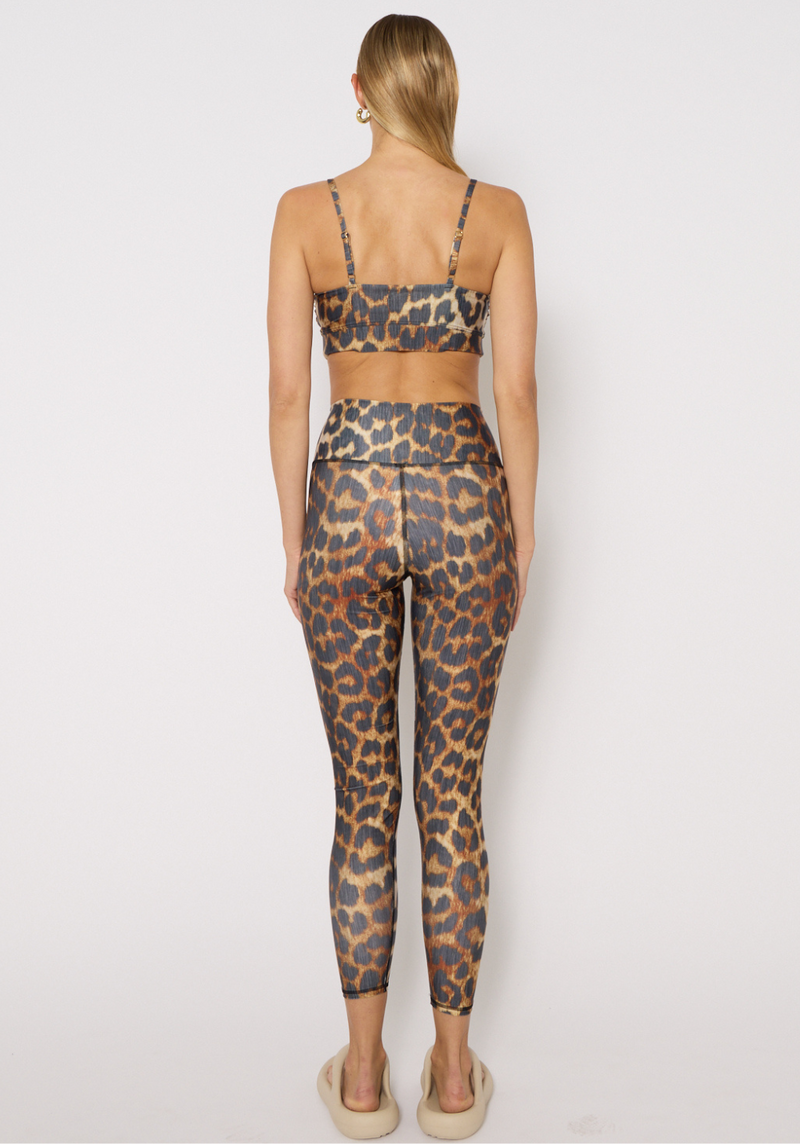 Legging Fleur Léopard Bérénice