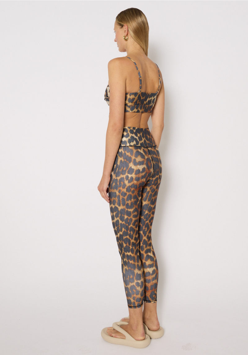 Legging Fleur Léopard Bérénice