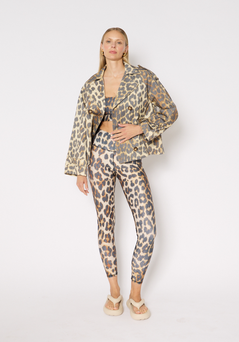 Legging Fleur Léopard Bérénice