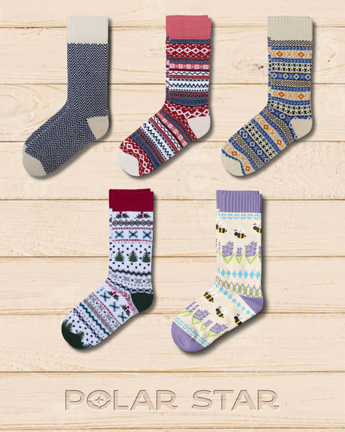 Pack 5x Chaussettes - Colorful Nature