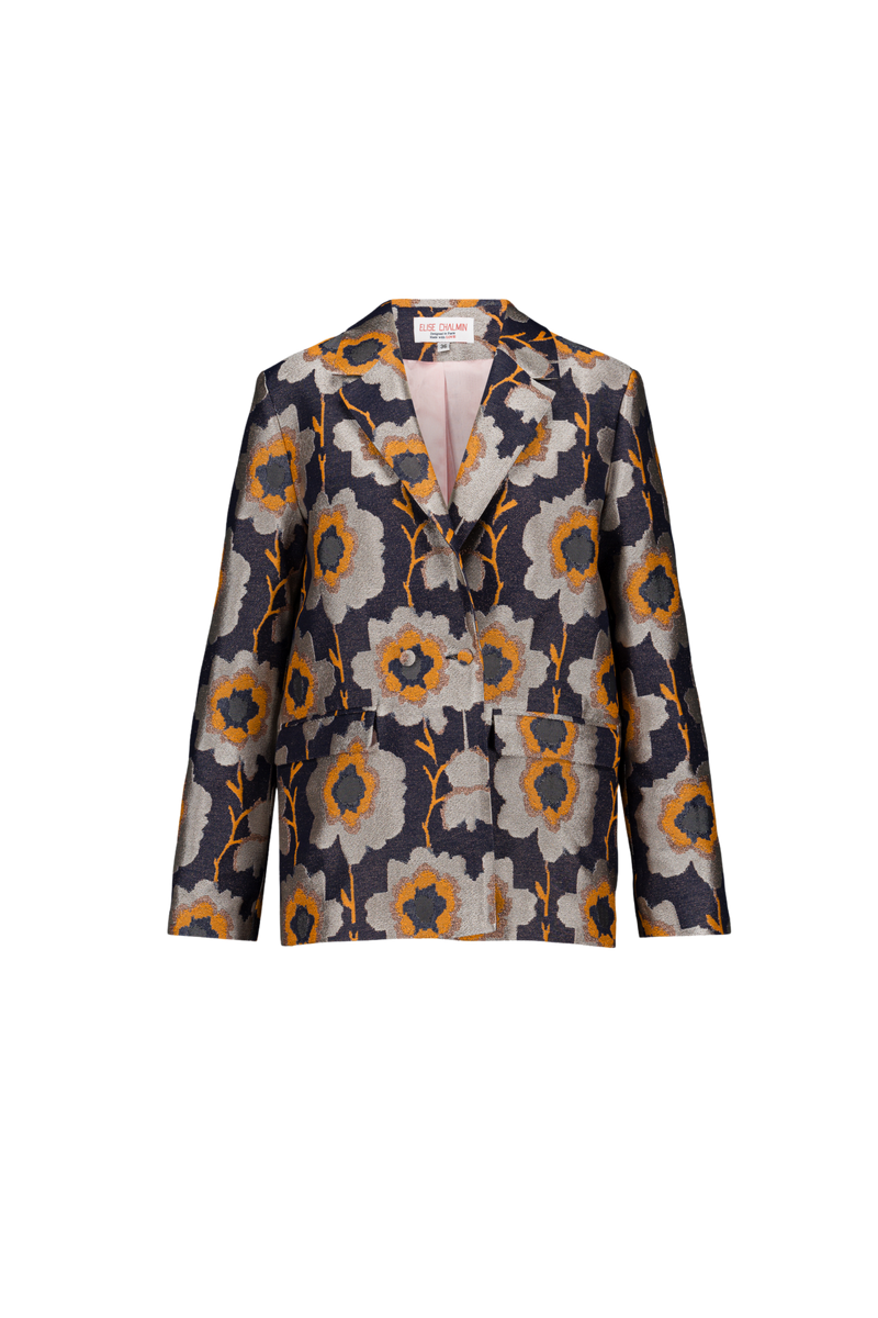 Veste Ambre Fleurs Pixel