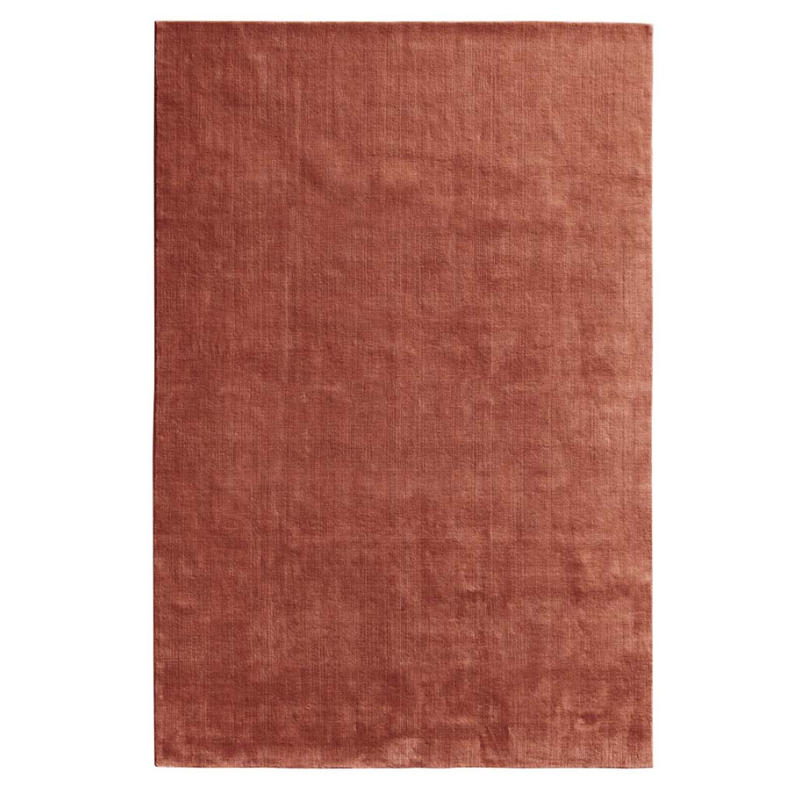 Tapis 100% Laine Nouvelle-Zélande - Rouille