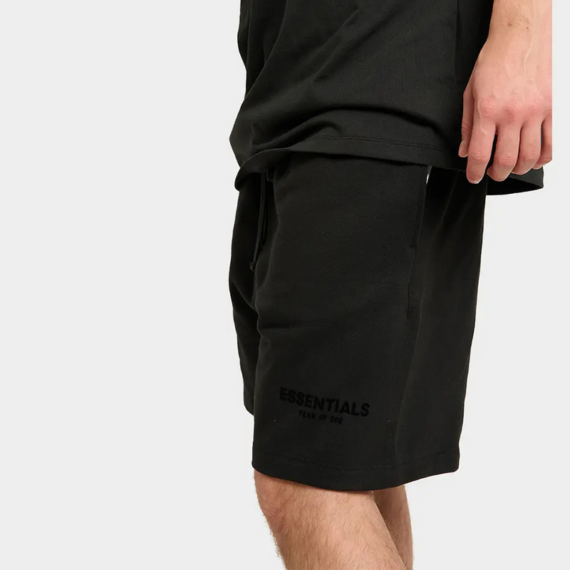 Short Essentials Shorts Black Stretch Limo - Noir - Mixte