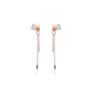 Boucles Pendantes My Glow - Rose