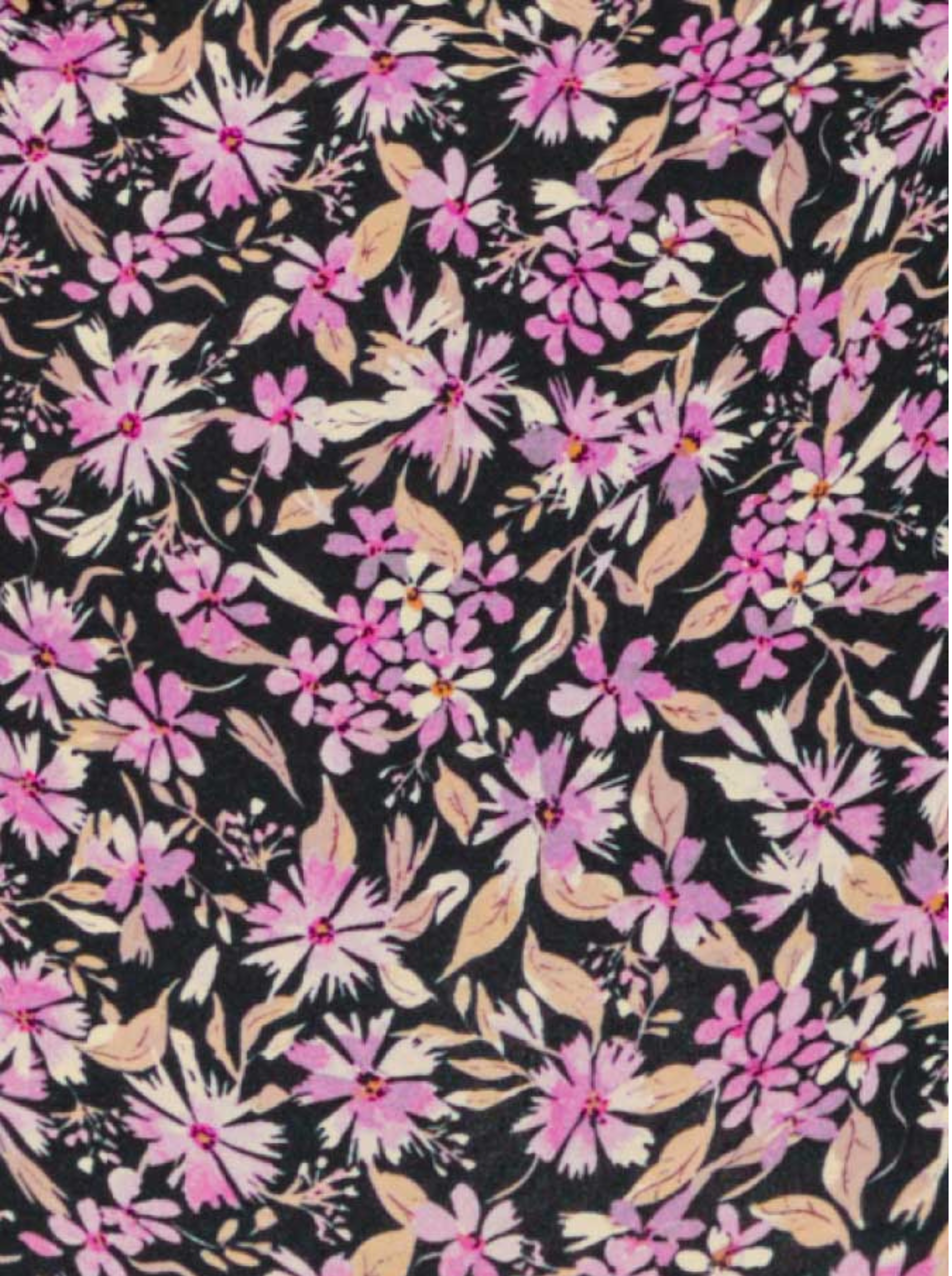 Bandeau Noué Swim Purple Flowers