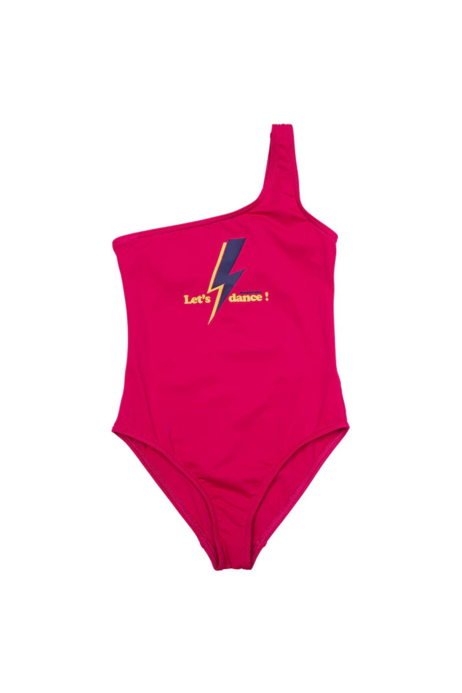 Maillot de bain fille 1 pièce - Bianca - fuschia