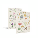 Lot De Deux Carnets A4 - Fleurs Et Paris - Zoé de Las Cases