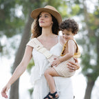 Momswing Baby Carrier - St Tropez White