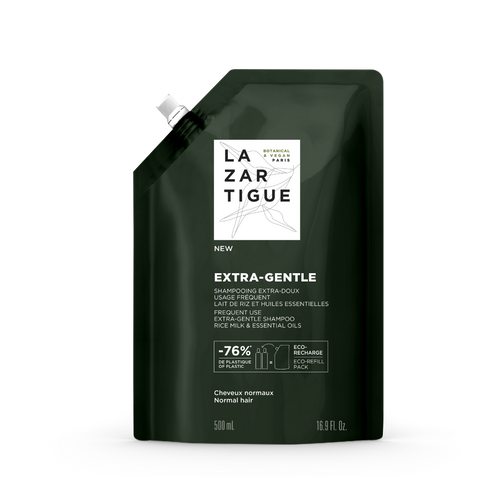 Recharge Shampooing Extra Doux Usage Fréquent Tous Types De Cheveux 500Ml
