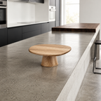 Dune Kitchen & Table - Taartplateau 03 - Essenhout - Bruin