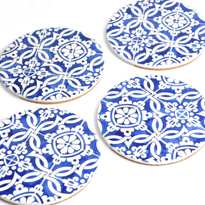 Dessous De Plat - Bleu Azulejos