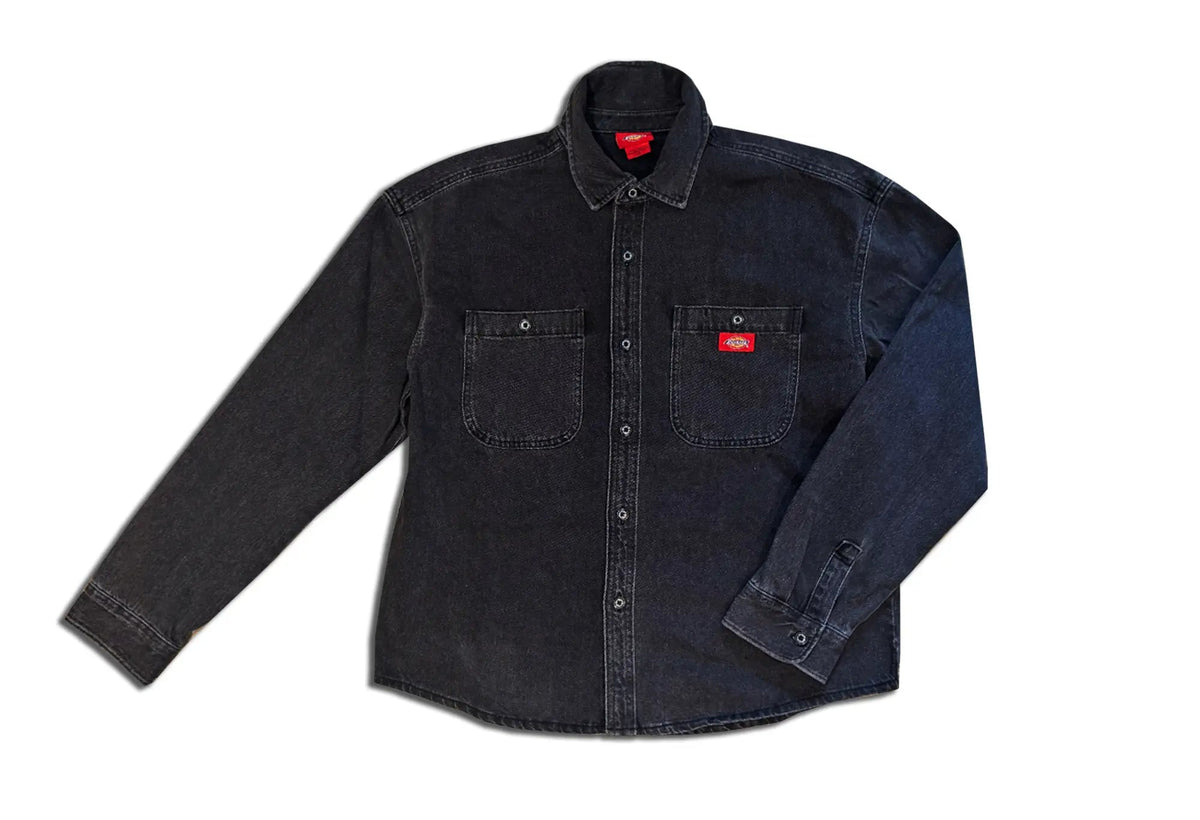 Camisa vaquera Mechanic - Negro lavado - Hombre