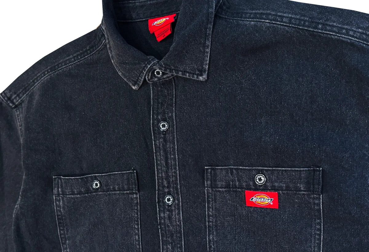 Camisa vaquera Mechanic - Negro lavado - Hombre