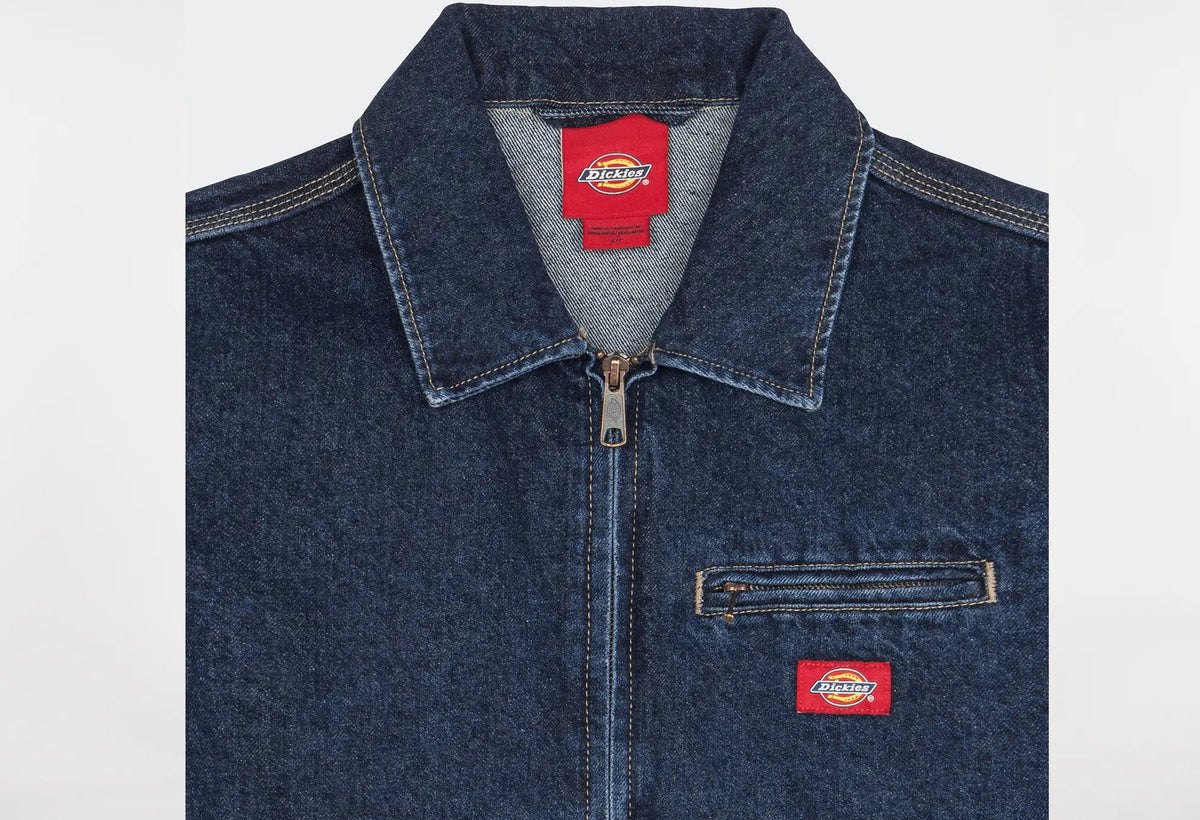 Dickies Denim Painter Jacket W Dark Indigo - Dark Indigo